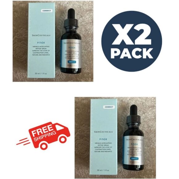 2X SkinCeuticals P-TIOX Peptide Serum 30ml | Wrinkle-Modulating Anti-Aging Treat - Picture 1 of 4